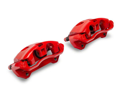 C&L Performance Front Brake Calipers; Red (12-20 2WD/4WD F-150)