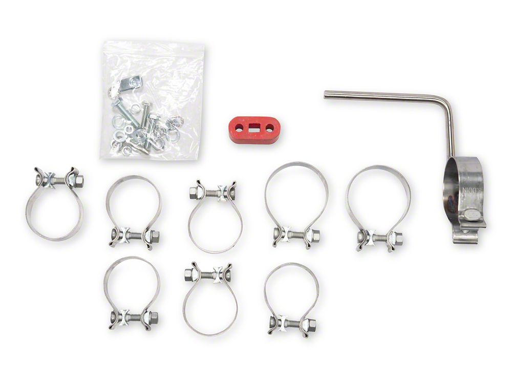 C&L Dual Exhaust System with Polished Tips; Side/Rear Exit (11-14 5.0L F-150)