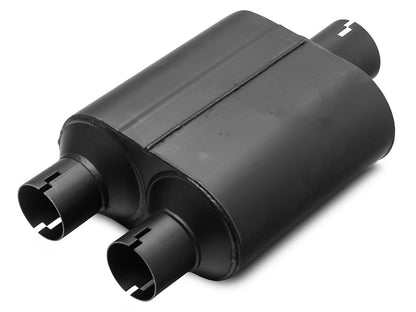 C&L Dual Exhaust System with Polished Tips; Side/Rear Exit (04-08 4.6L F-150)