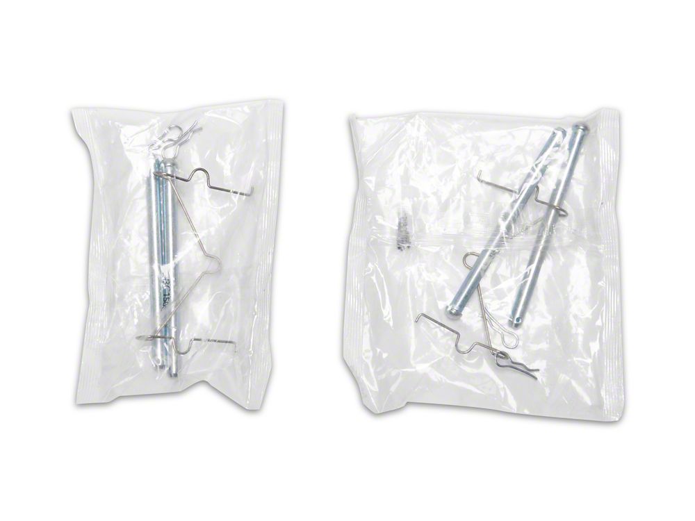 C&L Performance Front Brake Calipers; Red (05-23 6-Lug Tacoma)