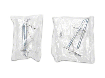 C&L Performance Front Brake Calipers; Red (05-23 6-Lug Tacoma)