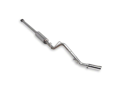 C&L Single Exhaust System with Polished Tip; Side Exit (05-15 4.0L Tacoma)
