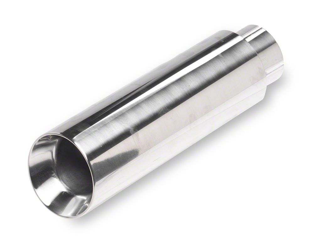 C&L Single Exhaust System with Polished Tip; Side Exit (05-15 4.0L Tacoma)