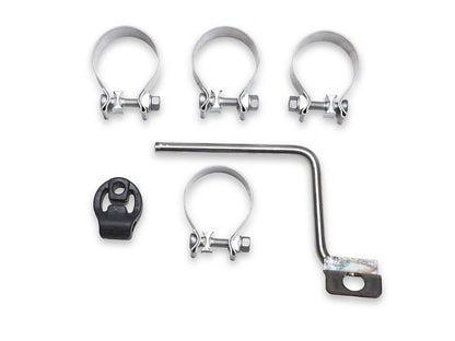 C&L Single Exhaust System with Polished Tip; Side Exit (05-15 4.0L Tacoma)