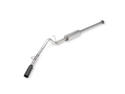 C&L Single Exhaust System with Black Tip; Side Exit (05-15 4.0L Tacoma)