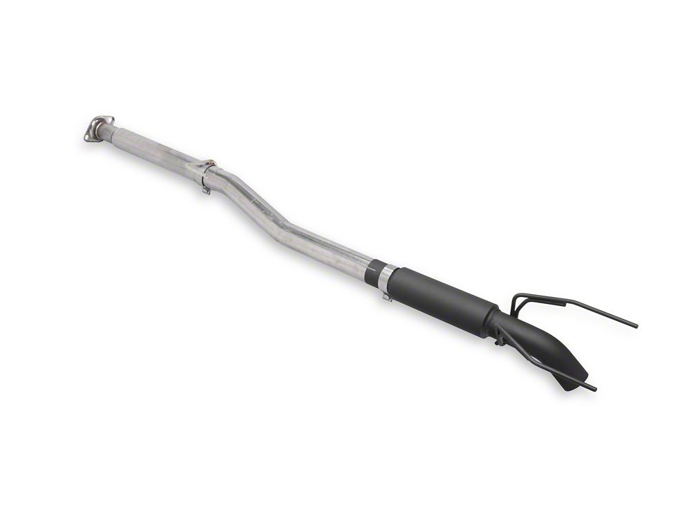 C&L Single Exhaust System; Turn Down (05-15 4.0L Tacoma)