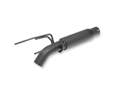 C&L Single Exhaust System; Turn Down (05-15 4.0L Tacoma)