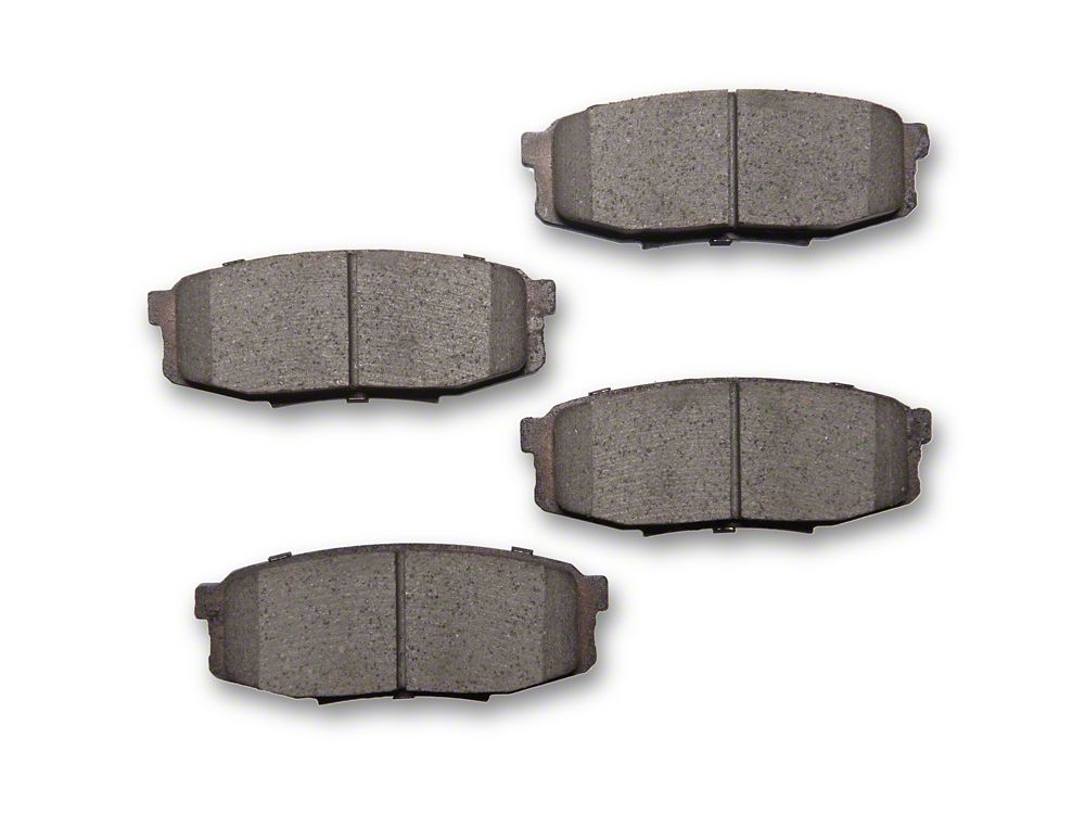 C&L Super Sport HD Ceramic Brake Pads; Rear Pair (07-21 Tundra)