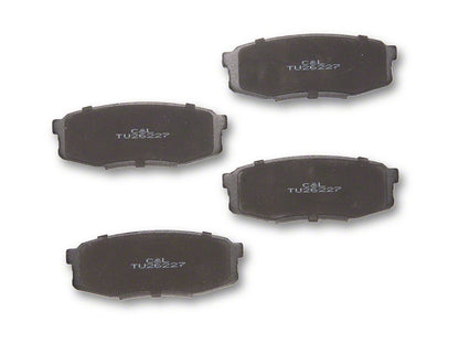 C&L Super Sport HD Ceramic Brake Pads; Rear Pair (07-21 Tundra)