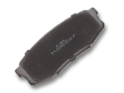 C&L Super Sport HD Ceramic Brake Pads; Rear Pair (07-21 Tundra)