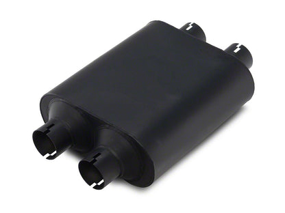 C&L Dual Exhaust System with Polished Tips; Side Exit (10-19 4.6L Tundra)